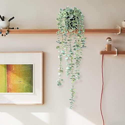 Fake Hanging Eucalyptus Wall Decor 236 Inches 1PCS