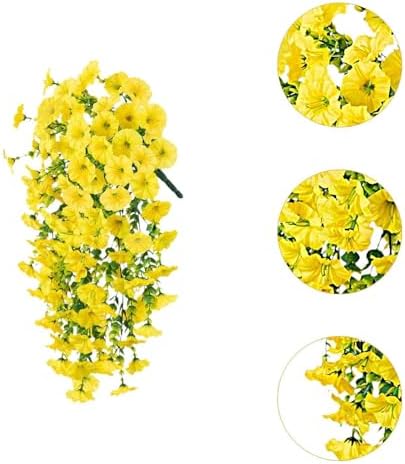 Tachiuwa Artificial Spring Teardrop Swag Wedding Decor Yellow