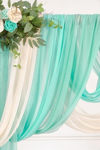 TINGE TIME Artificial Wedding Arch Flowers Kit