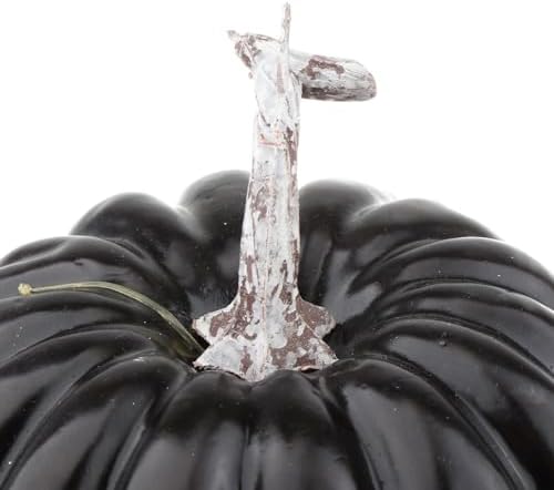Fancyes Fake Pumpkins Foam Prop Set 14 Pieces Black