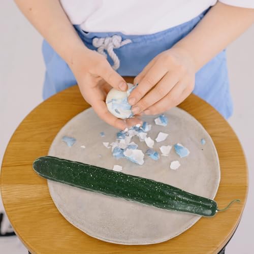 FAVOMOTO 3PCS Lifelike Green Cucumber Decorations