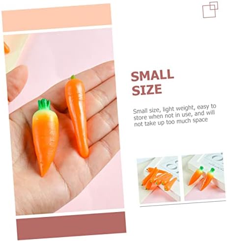 DECHOUS 4sets Artificial Carrots Easter Decor Props