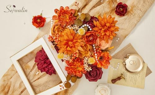 Serwalin Artificial Flowers for Wedding and Home Decor