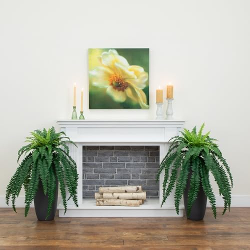 Nearly Natural 35 Inch Boston Fern Artificial Set of 2