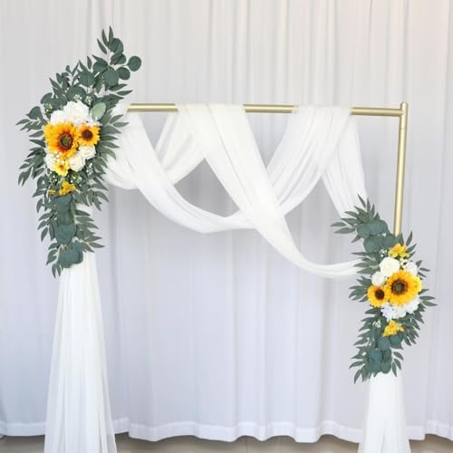 Artificial Wedding Arch Flowers Kit Pack of 2