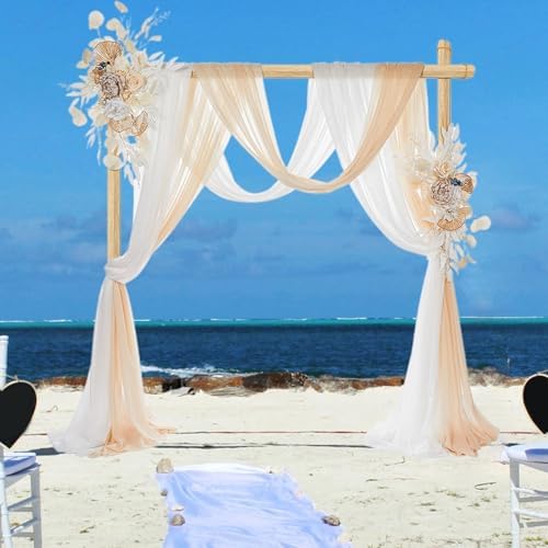 Amagogo 2X Wedding Arch Artificial Flower Swag Decor