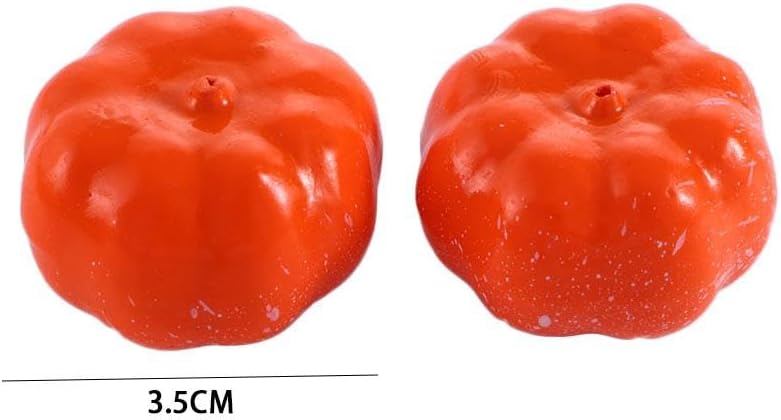 Kopida Mini Artificial Pumpkins Halloween Decor Set