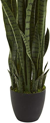 Nearly Natural 46 Inch Sansevieria Artificial Silk Plants Green