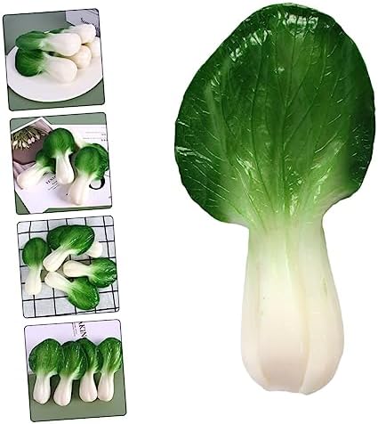 Happyyami 2pcs Artificial Chinese Cabbage Models Lifelike Display