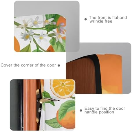 Susiyo Christmas Door Cover Stretch Fabric Decor