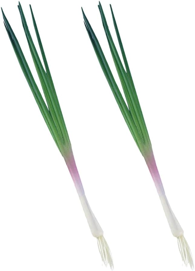 LUOZZY Artificial Green Onion Models 2 Pack