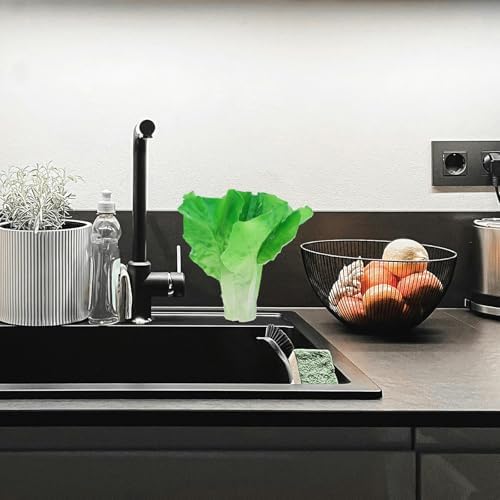 LUOZZY 2pcs Artificial Lettuce Decor for Kitchen