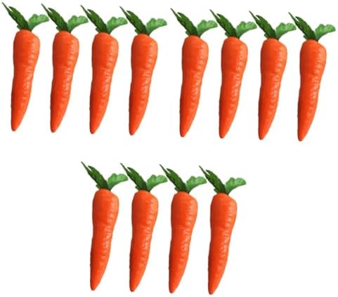 Garneck 3 Sets Artificial Carrot Decorations
