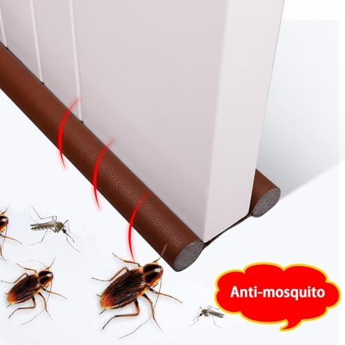 Under Door Gap Filler 378 Inch Sound Blocker Double Sided Draft Stopper