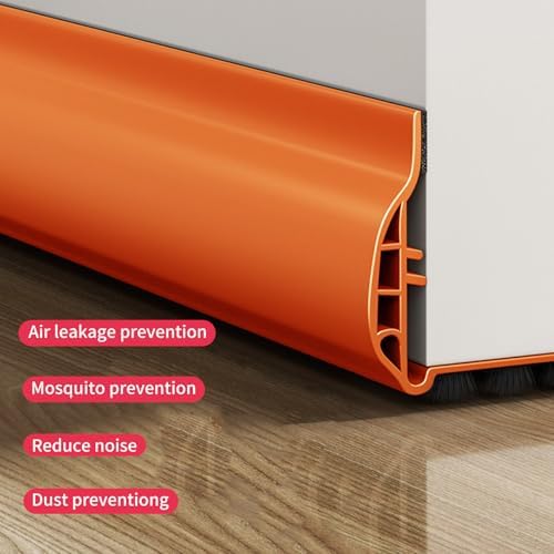 Door Draft Stopper Strips Soundproof Weather Stripping Seals