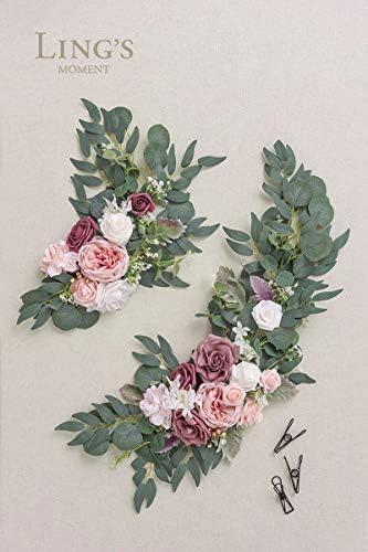 Lings Moment Artificial Welcome Sign Swag 2pcs