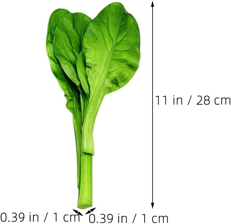 LOGOFUN Artificial Vegetable Display Prop Green