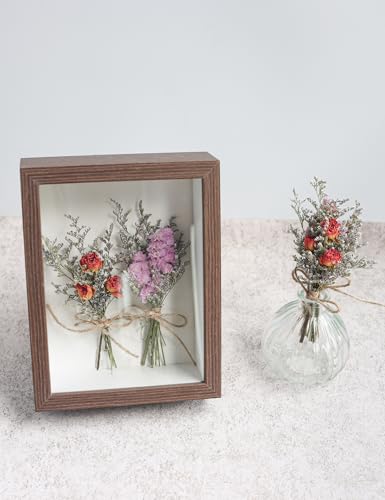 14pcs Dried Forget-me-not Bouquet With Stems