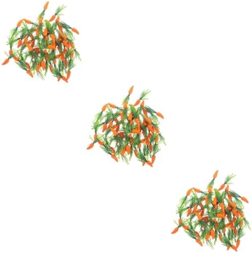 MAGICLULU Artificial Carrot Ornaments 180pcs