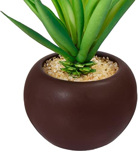 MyGift Artificial Succulent Plants Set of 3