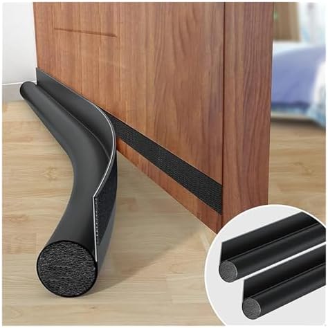 Brown Door Bottom Seal Strip Draft Stopper Guard