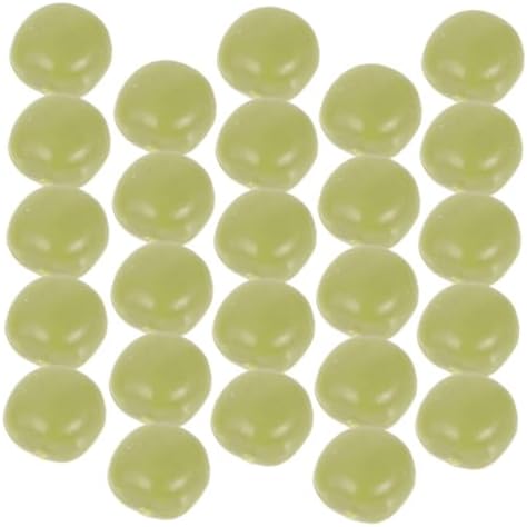 PRETYZOOM 50pcs Lifelike Fake Plastic Peas Decor Prop