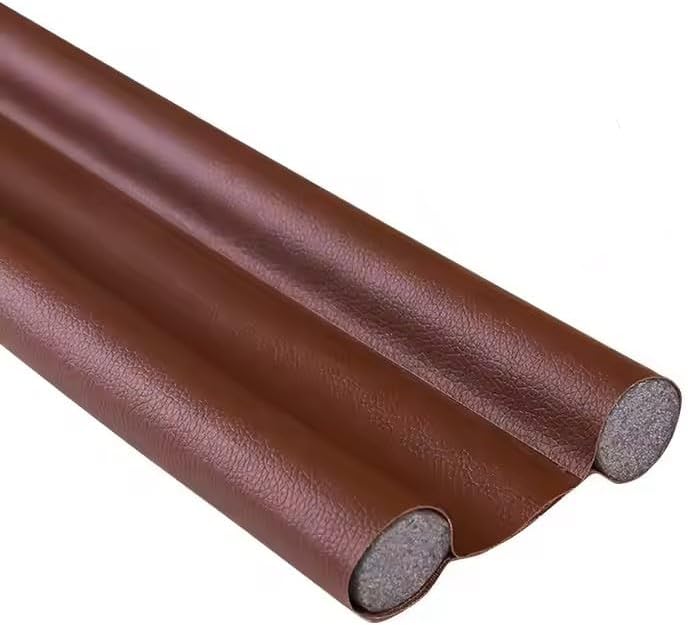 Brown Under Door Draft Stopper for Energy Efficiency
