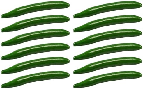 Toyvian Artificial Cucumber Foam Decor Model
