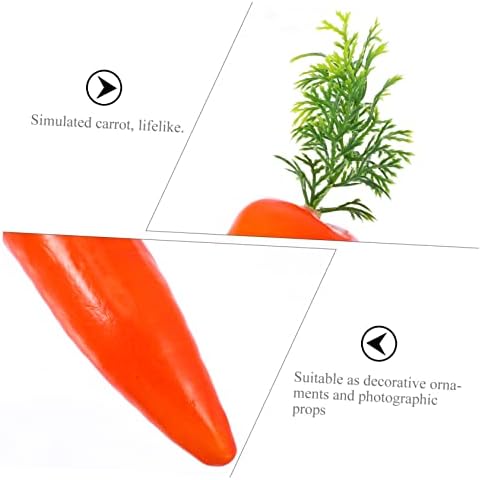 IMIKEYA Artificial Carrots for Easter Decor and Crafts
