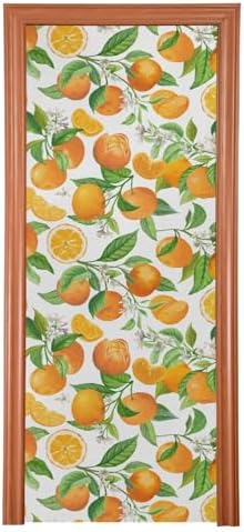 Susiyo Christmas Door Cover Stretch Fabric Decor