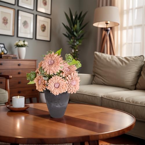 Kimuras Cabin 5Pcs Artificial Sunflowers Bouquet