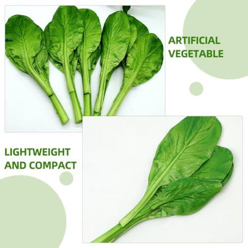 LOGOFUN Artificial Vegetable Display Prop Green