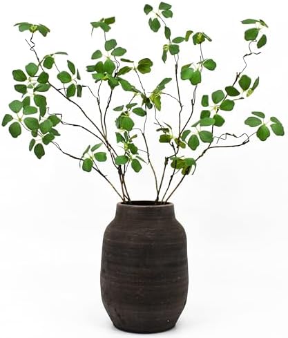 2PCS Artificial Branches with Leaf for Desk Decor