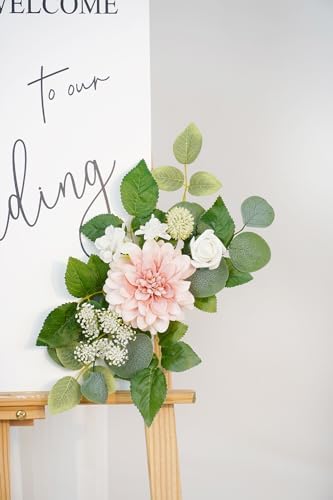 WEIERYUE Pack of 2 Artificial Flowers Decorations 1