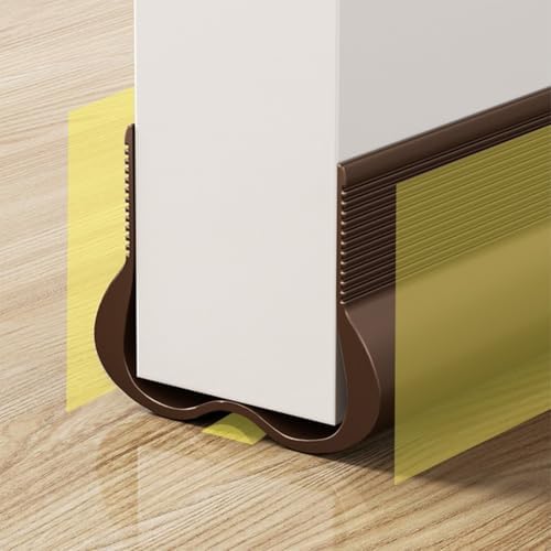CRIDENG Under Door Draft Blocker Windproof Water Soundproof Strip