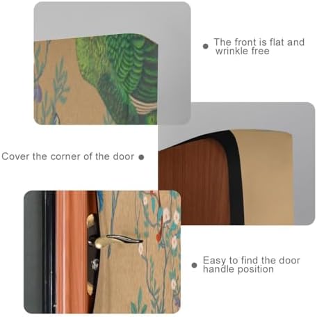 Susiyo Chinoiserie Halloween Door Cover 32x79 in