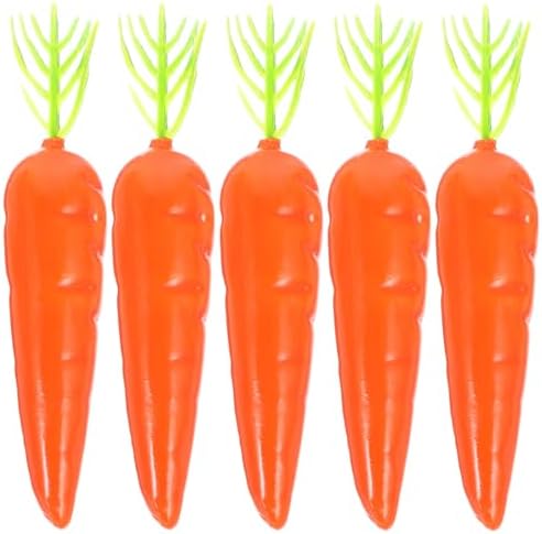 STOBOK Artificial Carrots 25pcs Decorations