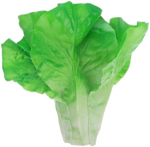 LUOZZY 2pcs Artificial Lettuce Decor for Kitchen