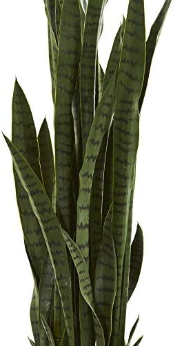 Nearly Natural 46 Inch Sansevieria Artificial Silk Plants Green
