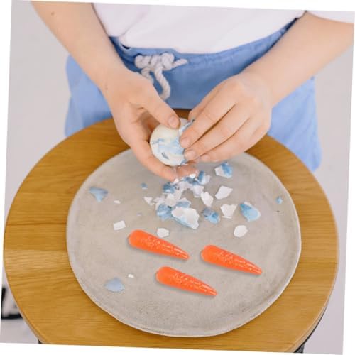 PRETYZOOM 60pcs Realistic Artificial Carrot Decorations