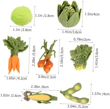 Cabilock Realistic Artificial Vegetable Display Props