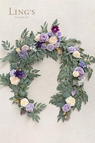 Lings Moment 6FT Eucalyptus Rose Garland