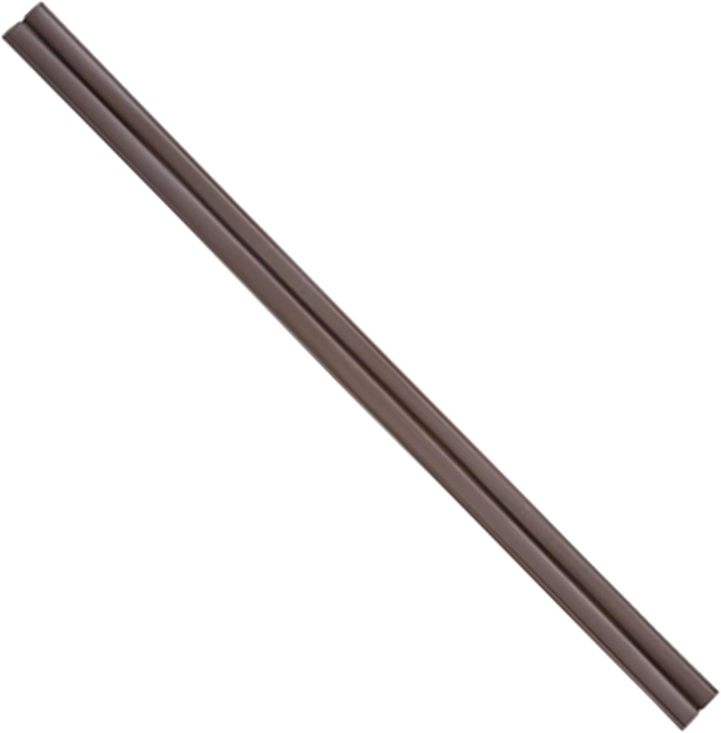 MagiDeal Door Bottom Seal Strip 100cm Brown