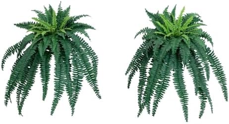 Nearly Natural 35 Inch Boston Fern Artificial Set of 2