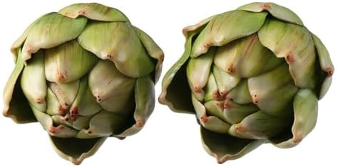 4Pcs Artificial Artichoke Vegetables for Home Decor