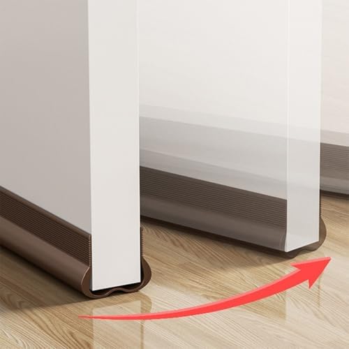 CRIDENG Under Door Draft Blocker Windproof Water Soundproof Strip