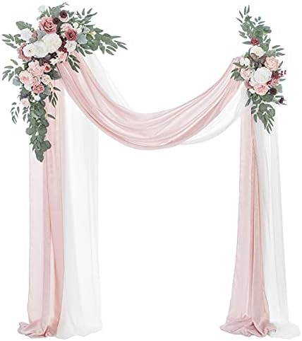 Lings Moment Wedding Arch Flowers Kit Pack of 4