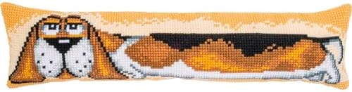 Vervaco Cross Stitch Kit Dog Ecru 80x20cm