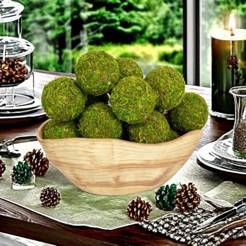 6PCS Artificial Moss Balls for Home Decor and Events