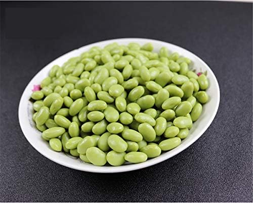 Zzooi 50PCS Artificial Green Soy Beans for Kitchen Decor